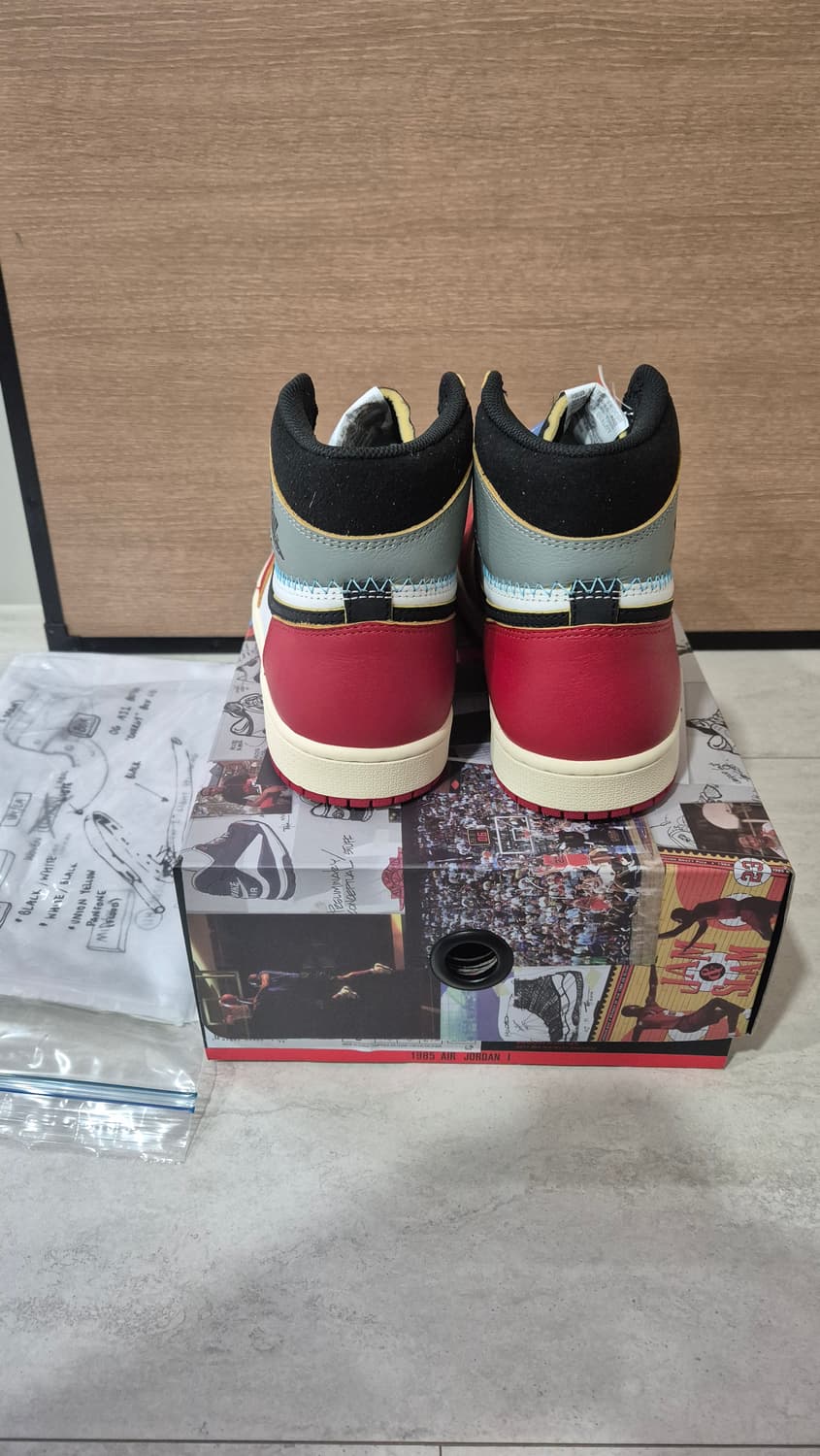 [275, 새제품] 조던1 유니온 시카고 상품이미지2