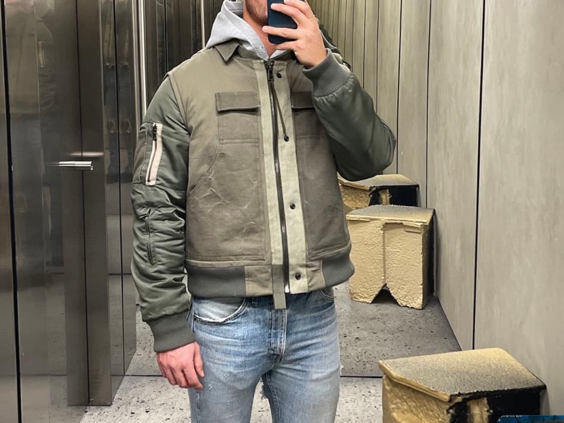 o.files ojardorf  MILITARY BOMBER 봄버 자켓 상품이미지2