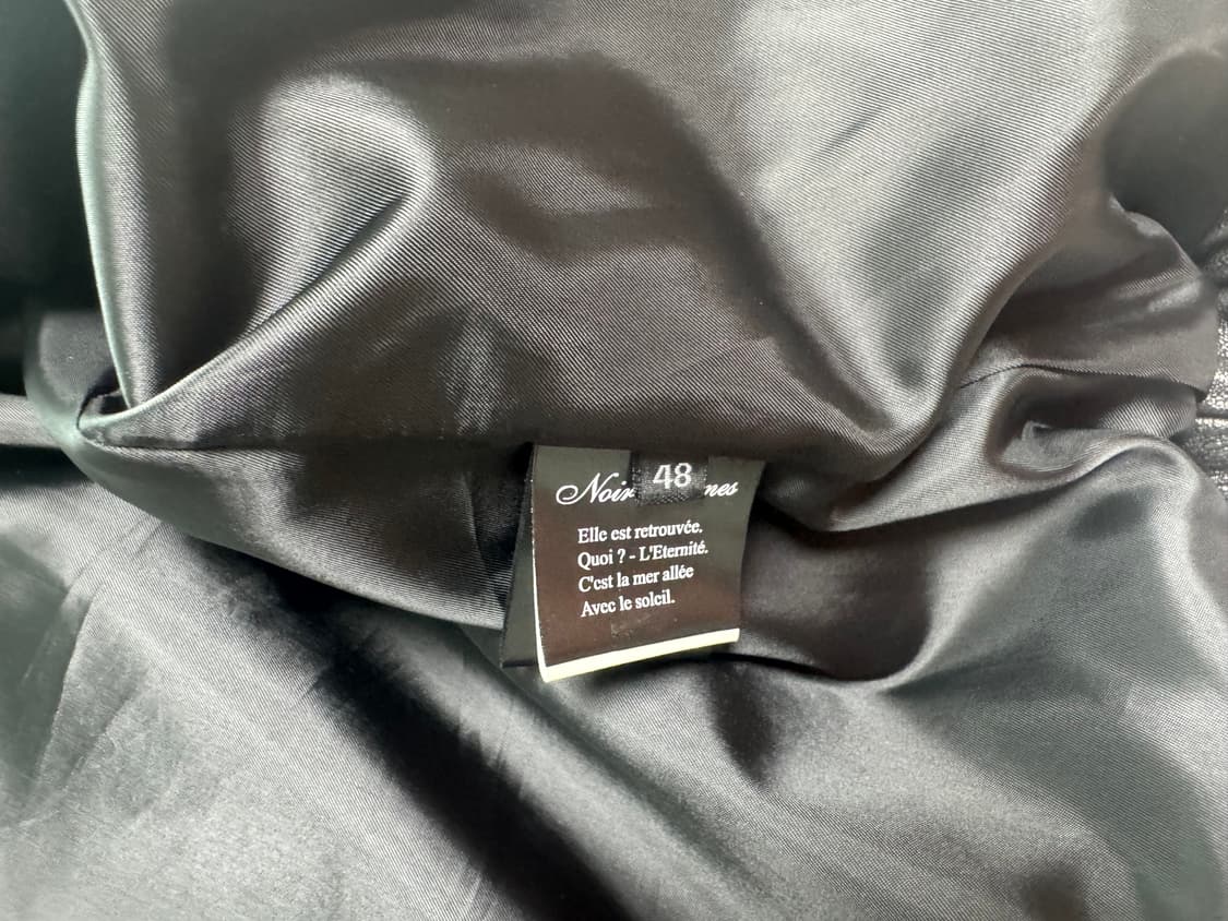 느와르 라르메스 세미오버핏 블루종 상품이미지6