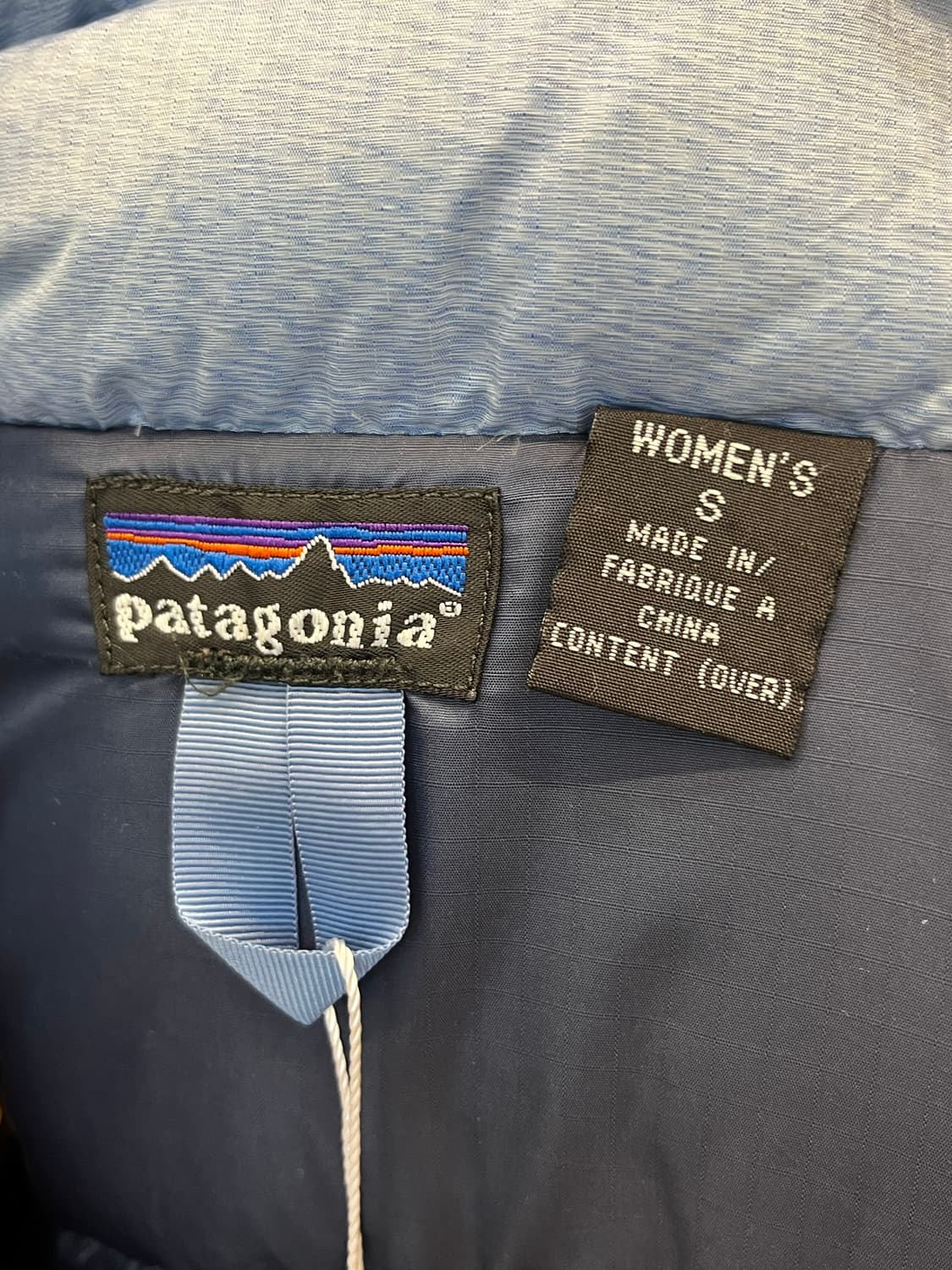 파타고니아 구스다운 푸퍼 베스트 스카이블루 상품이미지8