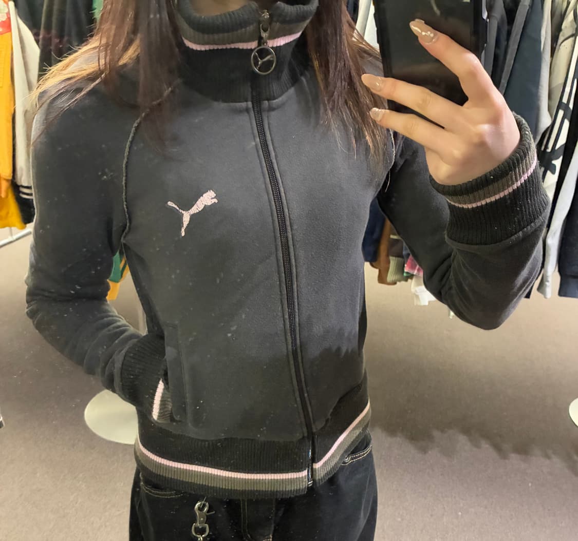 M)Puma 빈티지 브라운핑크 올드스쿨 져지  상품이미지2