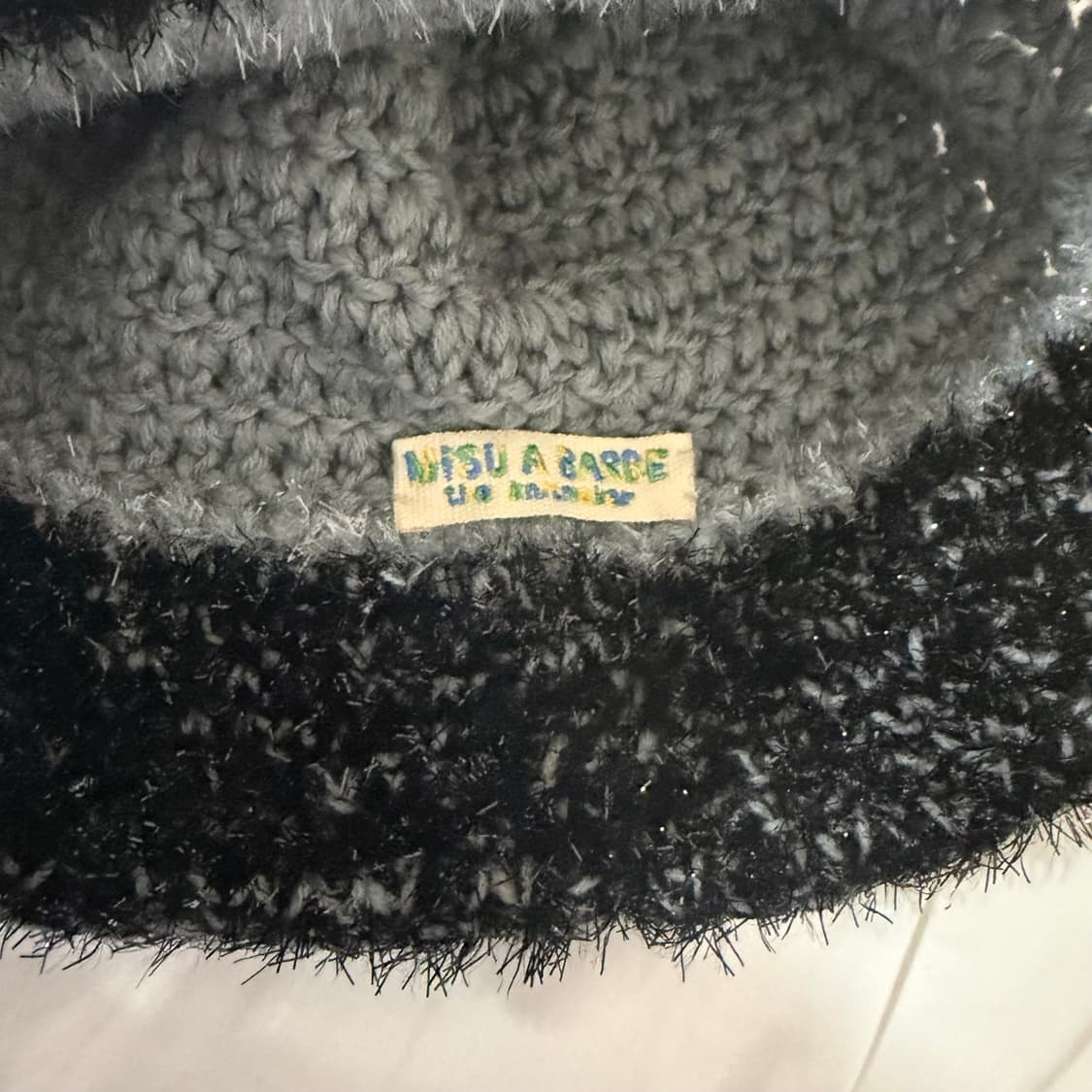 미수아바흐브 BLACK SPARKLING BUCKET 비니 상품이미지3