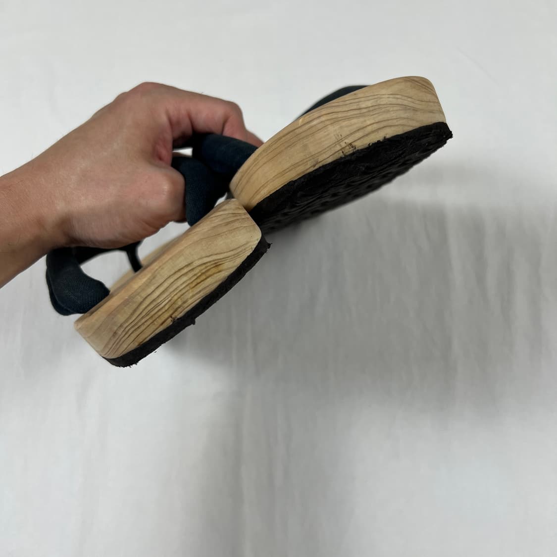 우라츠카공방 x 빔즈재팬 wooden geta 샌들 슬리퍼 상품이미지7