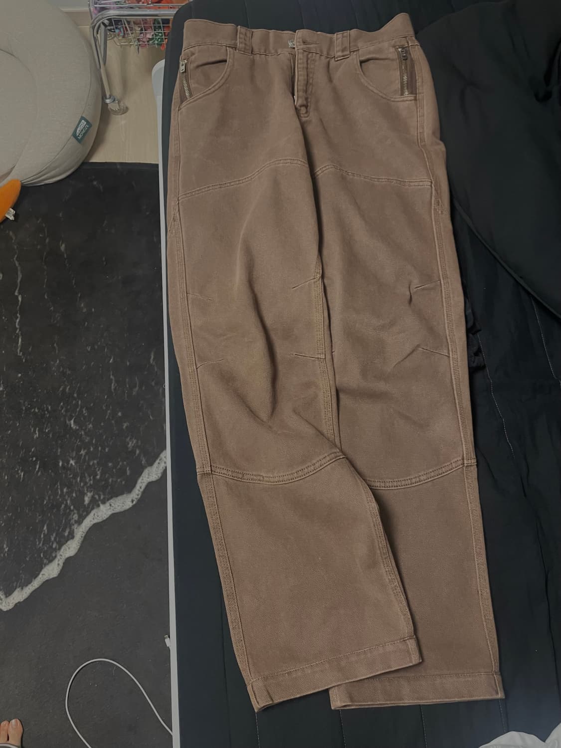 플라스틱프로덕트 카프 포켓 팬츠 브라운 m 상품이미지6