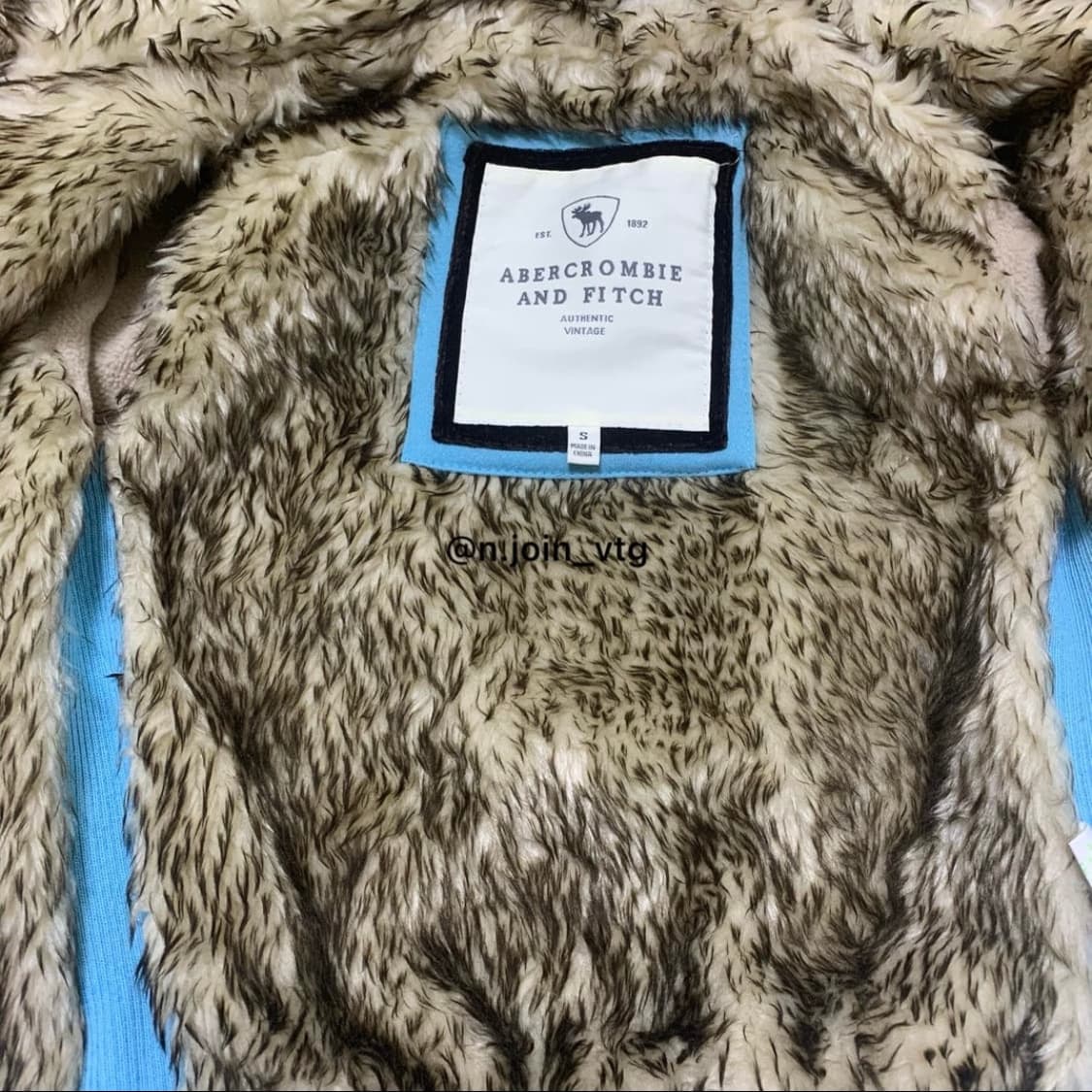 아베크롬비 하늘 울프죠 집업 상품이미지4