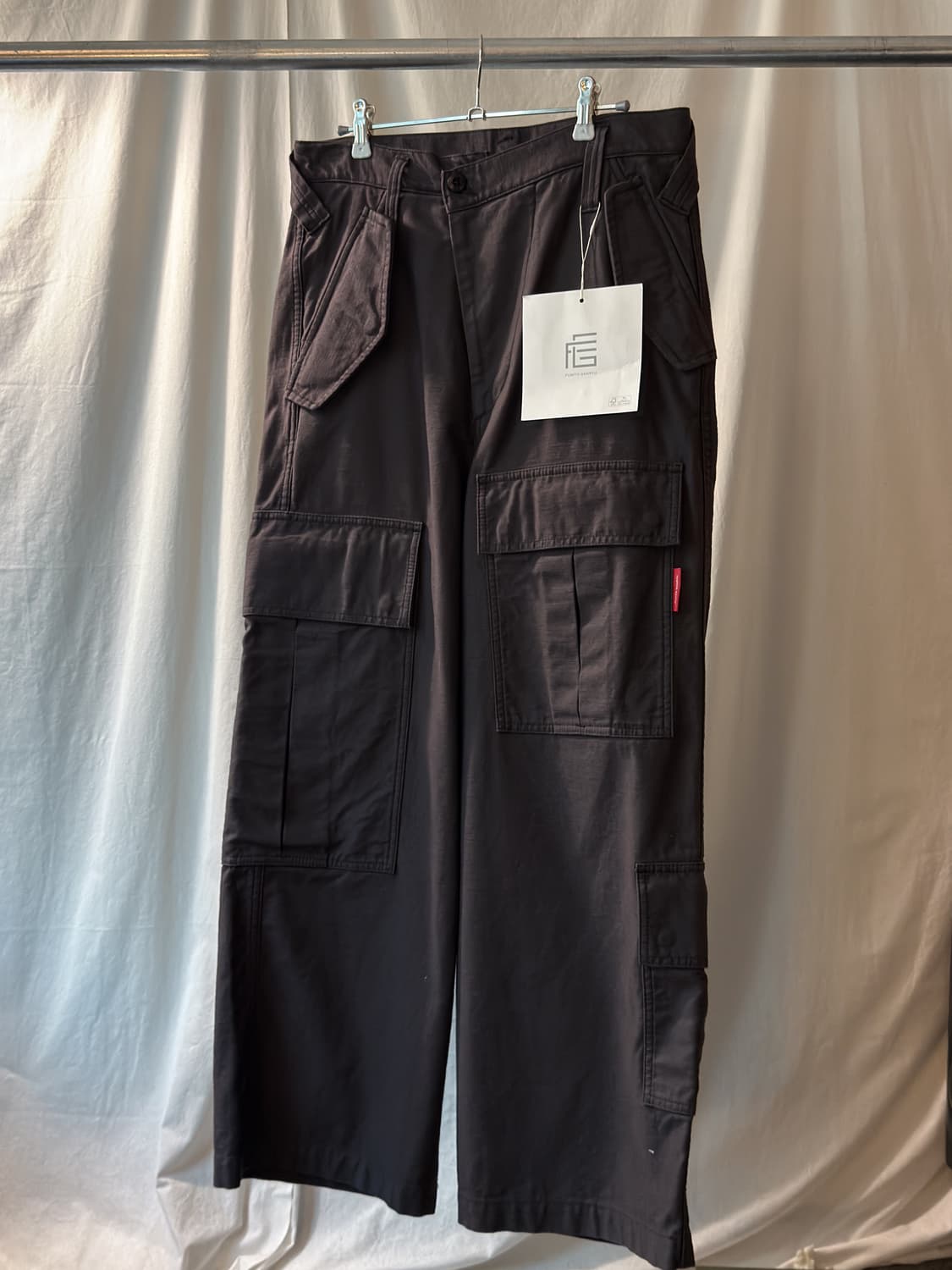 Fumito Ganryu 그래피티 카고 팬츠 상품이미지1