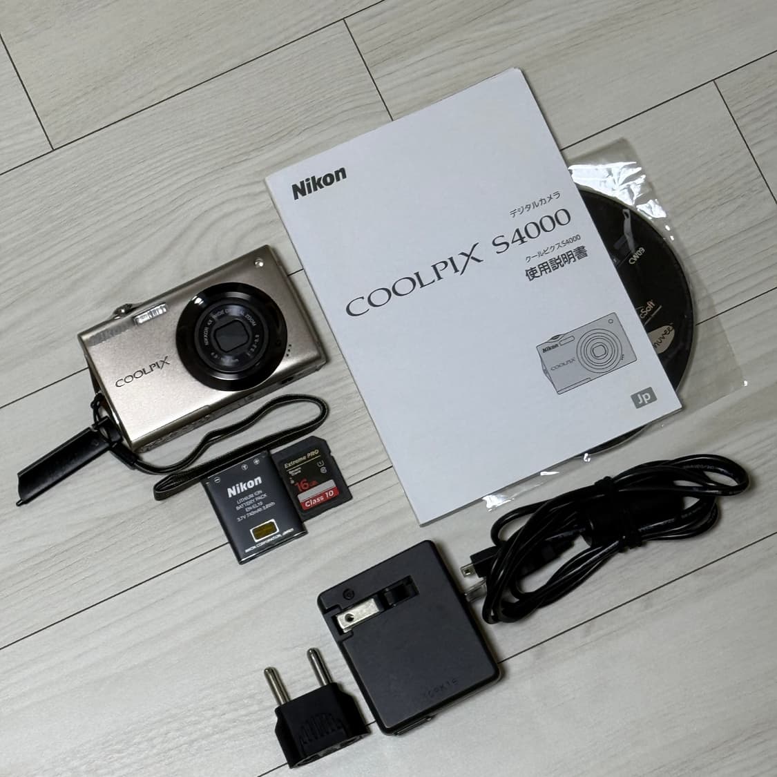 터치) 니콘 쿨픽스 S4000 빈티지 디카 디지털카메라 브론즈 상품이미지1