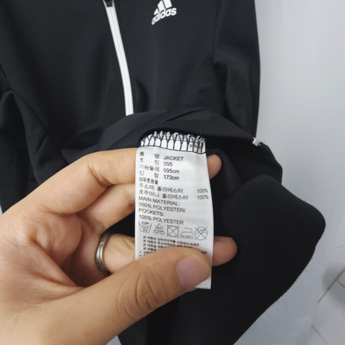 아디다스/  져지 검흰/ 넉넉핏 여 S 추천  상품이미지4