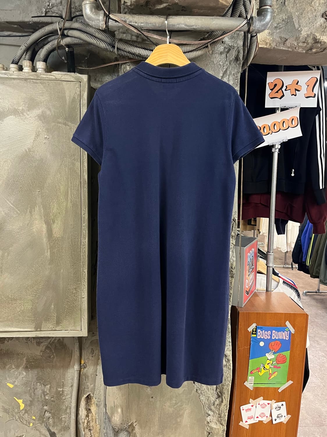 폴로 랄프로렌 카라 반팔 원피스 네이비 L #csz3725 상품이미지2