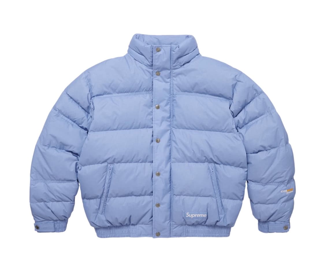 슈프림 페이스마스크 700-필 다운 퍼퍼 자켓 라이트 블루 - 25FW 상품이미지4