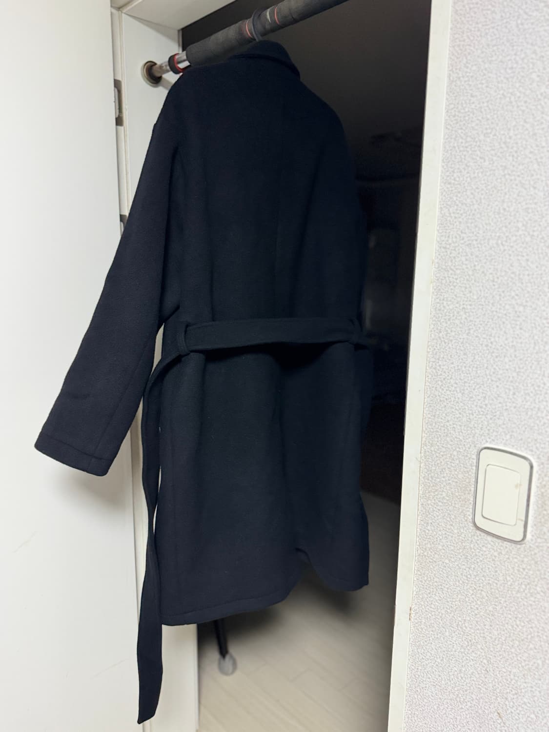 LIFUL  Minimal Garments 롱코트 블랙 L 상품이미지4