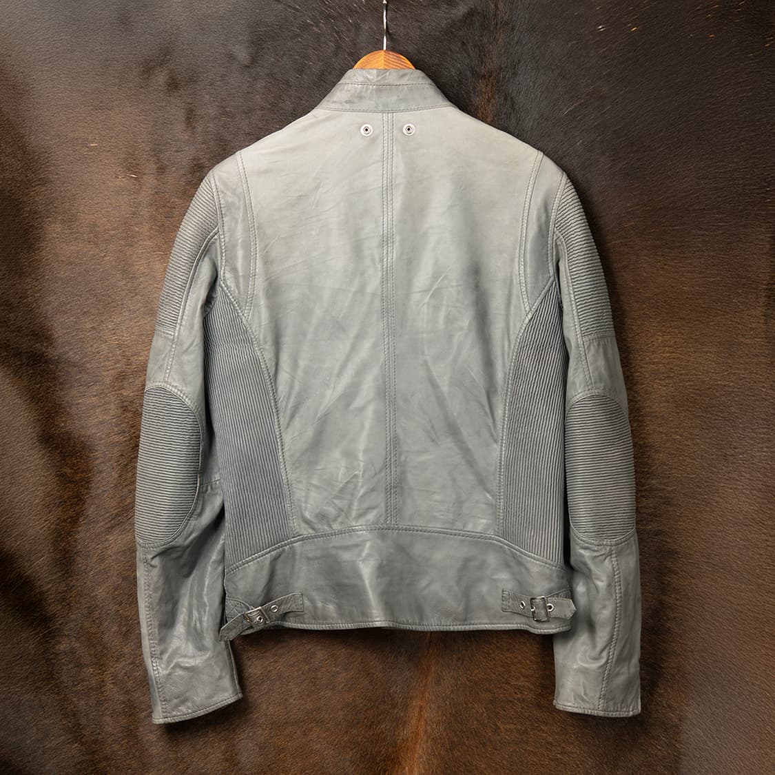 [M] 디젤 쉽스킨(양가죽) 라이더 자켓 / 바이커 자켓  상품이미지2