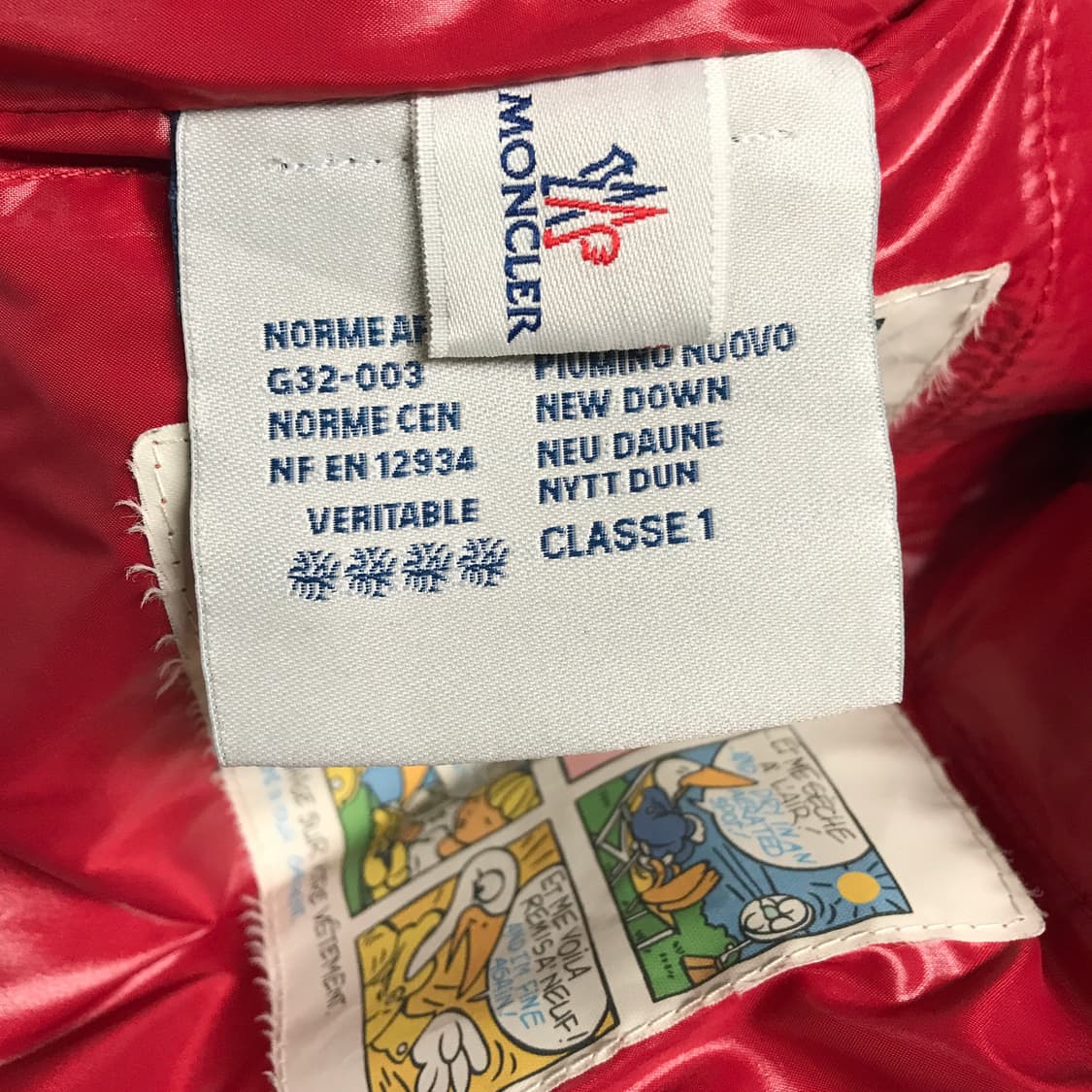 몽클레어 체크 패딩 조끼 0(W) 상품이미지6