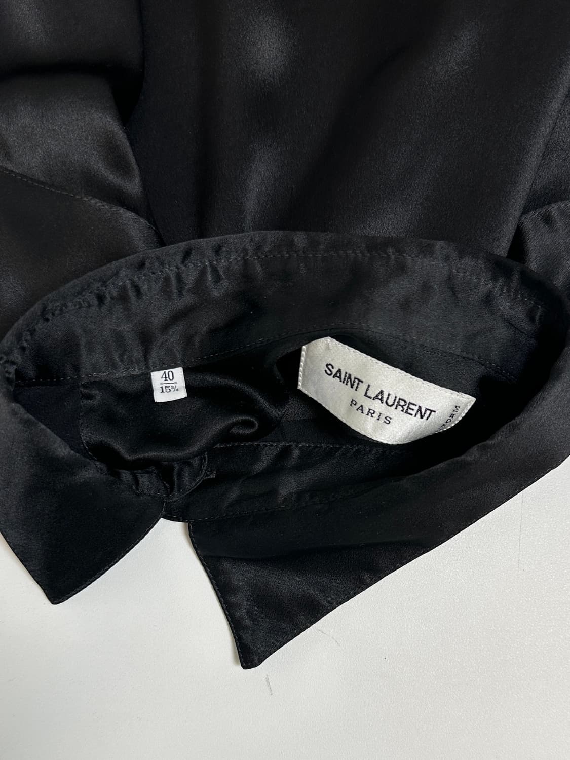 Ysl 입생로랑 실크 새틴 셔츠  상품이미지2