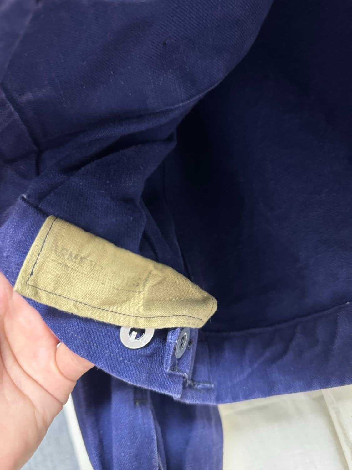 40s 프렌치 french army / M41 메카닉 자켓 / M 상품이미지4