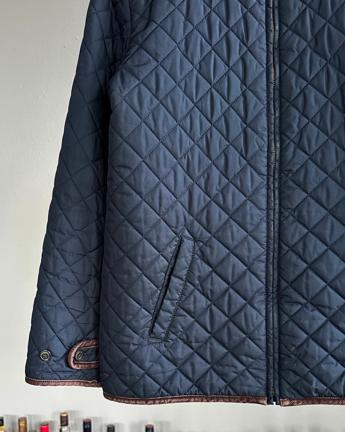 [L]폴로 랄프로렌 네이비 여성 퀼팅 자켓 상품이미지5