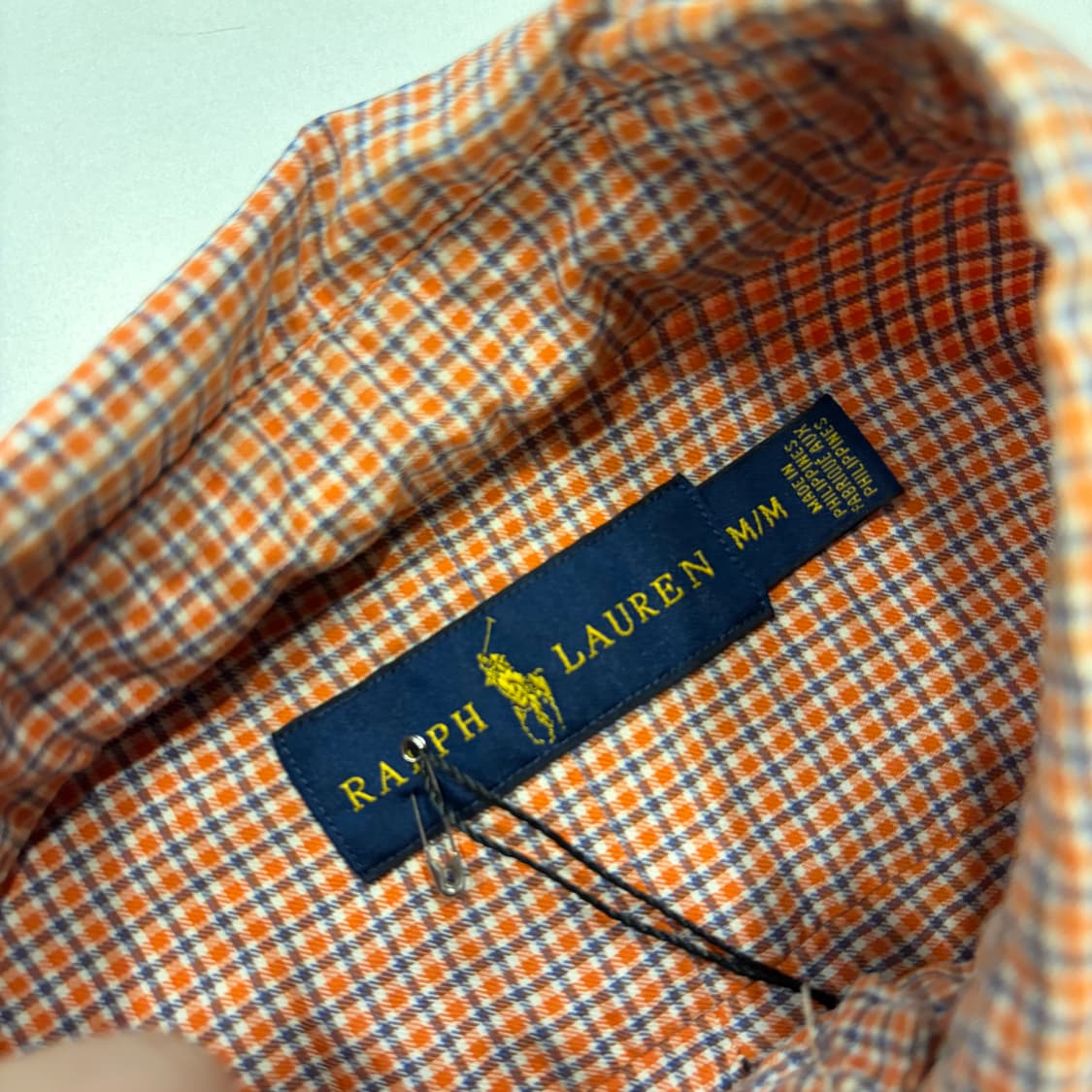 [M] 폴로 랄프로렌 체크 남방 긴팔 셔츠 D808 상품이미지5