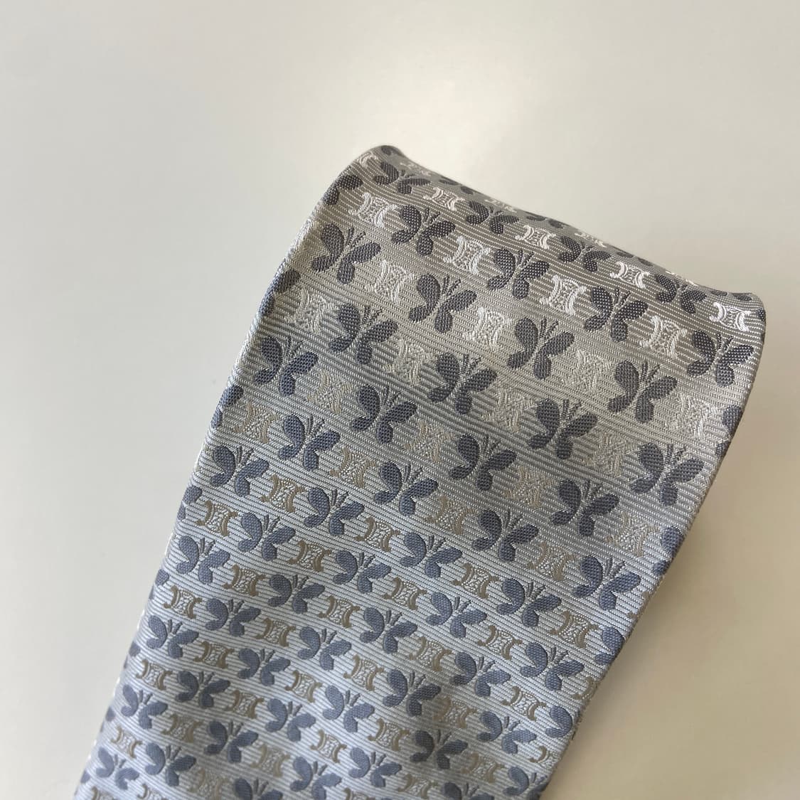 셀린느(celine) 신형라벨 명품 정품 모노그램 넥타이 상품이미지6