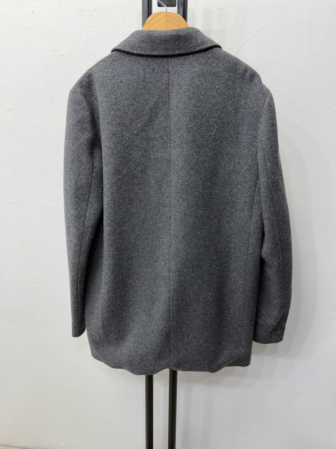 정품) 띠어리 여성 그레이 울자켓 6 상품이미지4