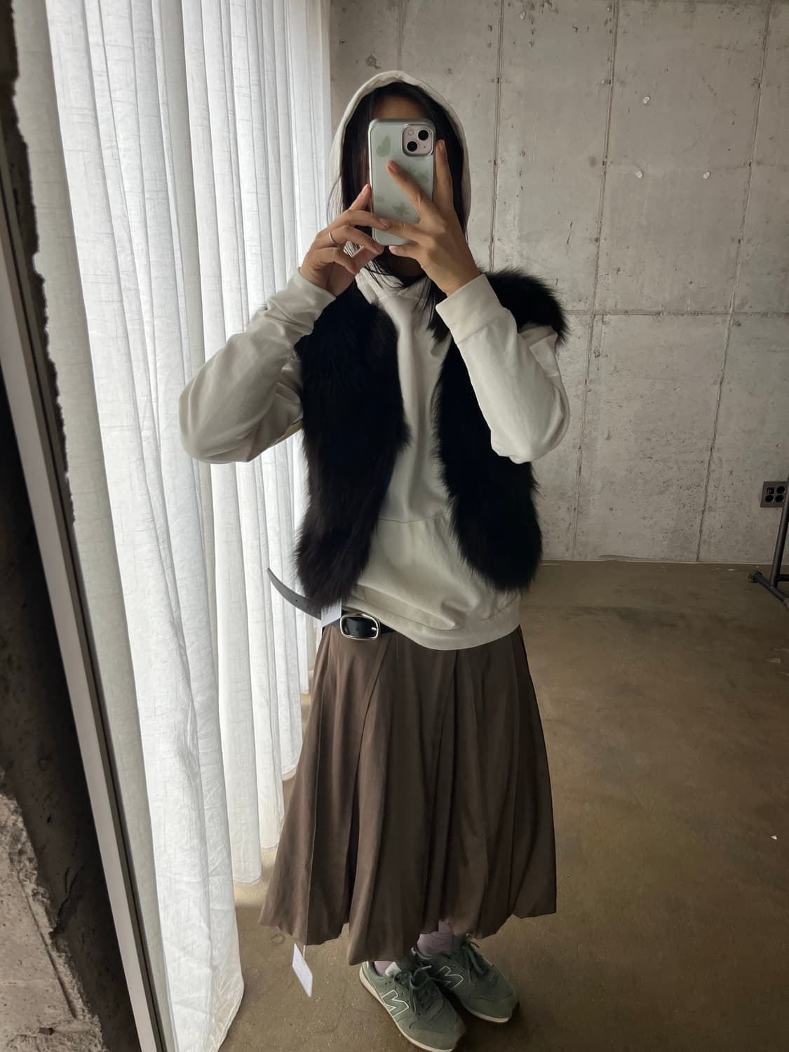 DES PRES 폭스 퍼 베스트 상품이미지1