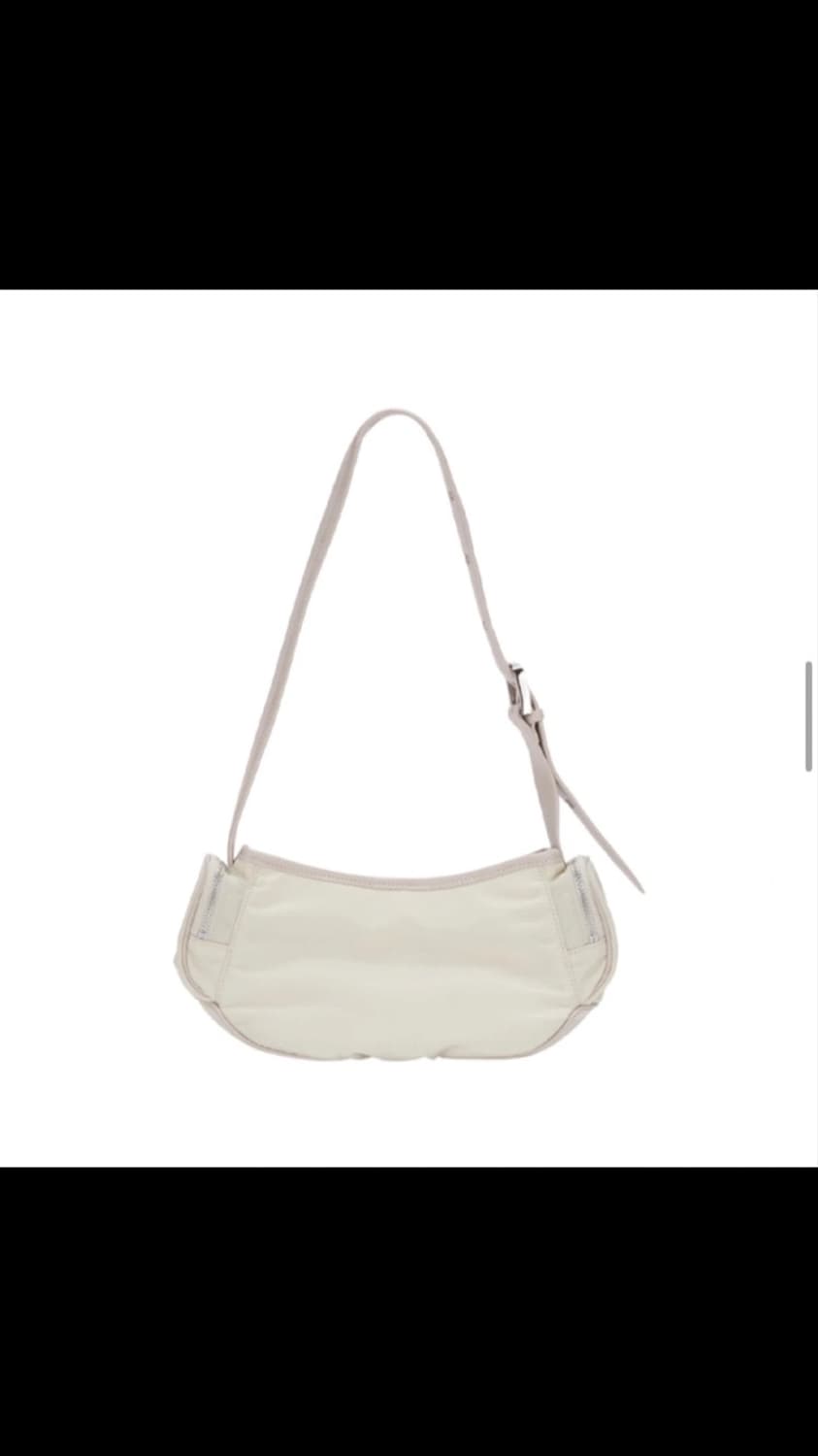 마뗑킴 라운드 백 라이트 베이지, 5회 미만 사용 상품이미지2