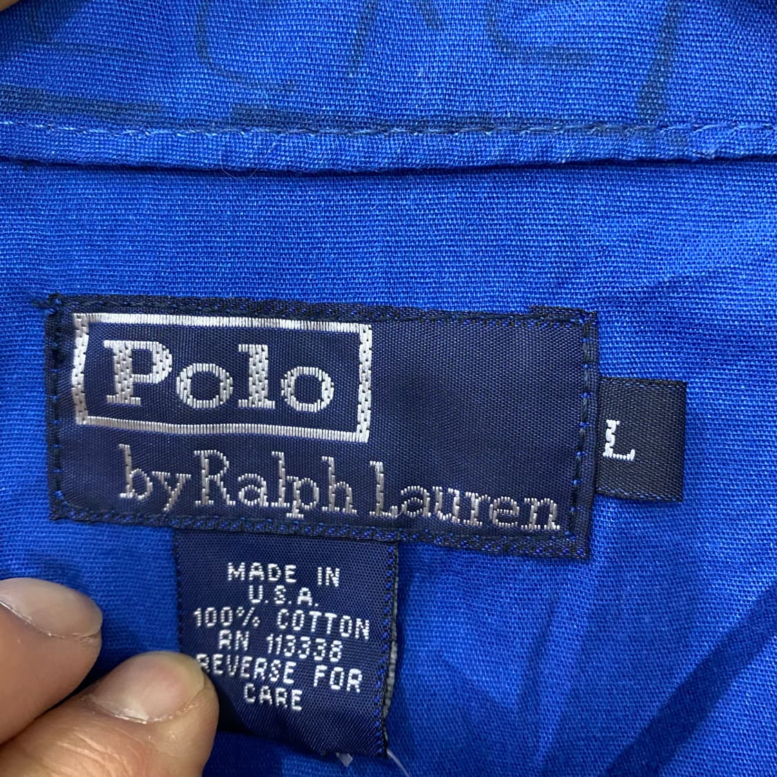 폴로 로고 자켓(L) 상품이미지4