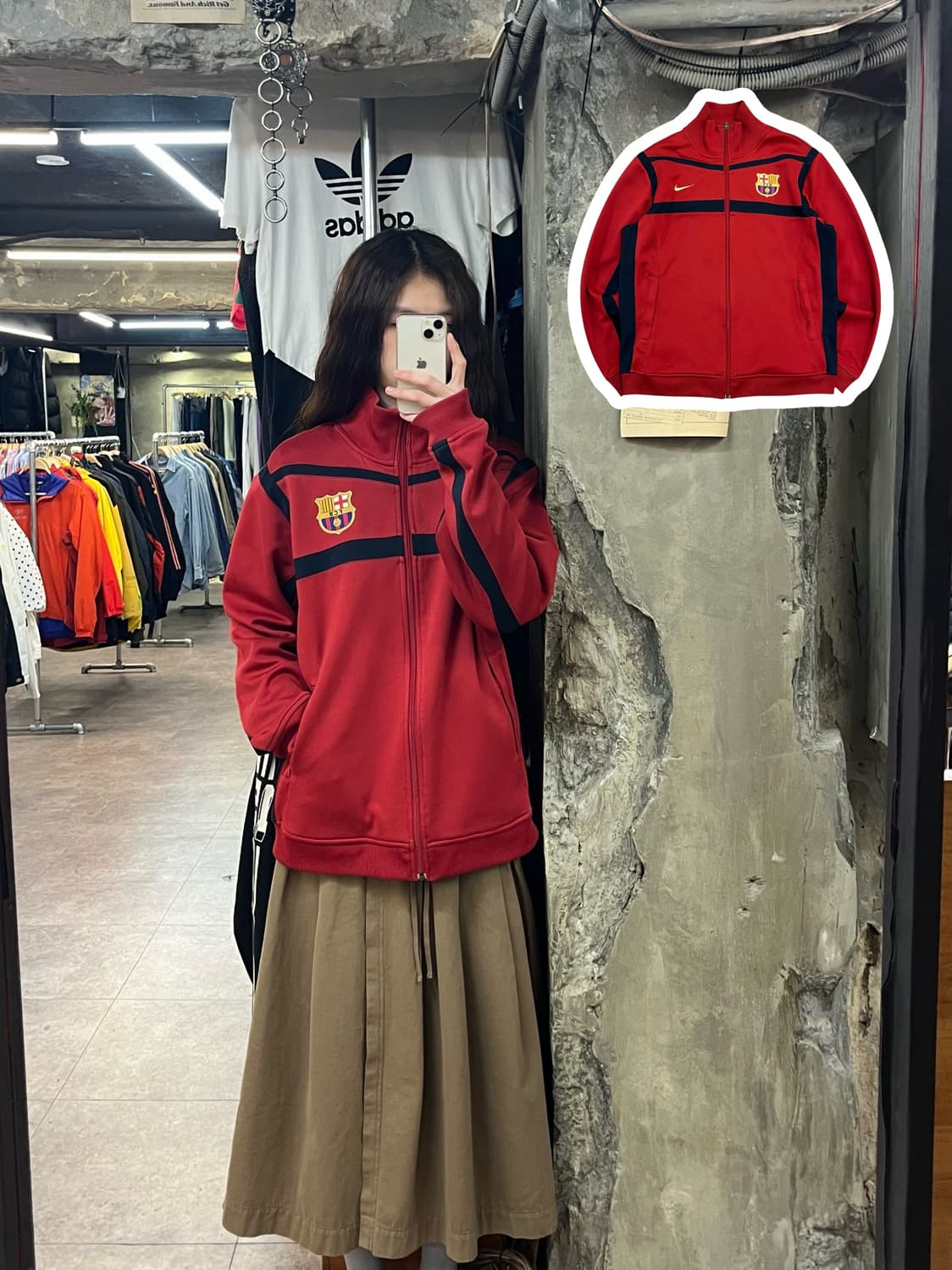 나이키 FC 바르셀로나 져지 레드 M #csz2209 상품이미지1