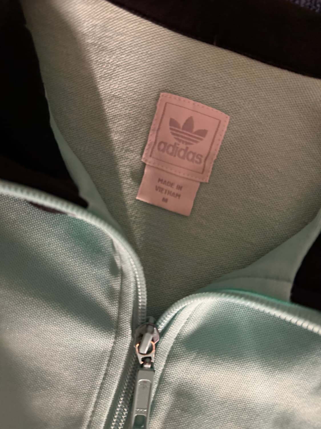 아디다스 민크색 져지 저지 집업 상품이미지4