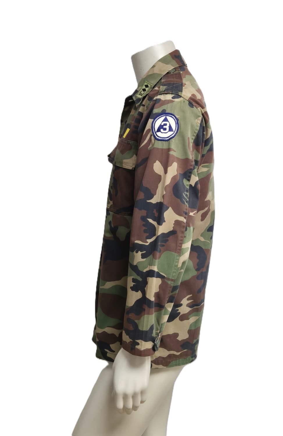 육군 구형 3군지사 병참 중위 초기형 동계 전투복 상의 자켓 (M) 상품이미지2