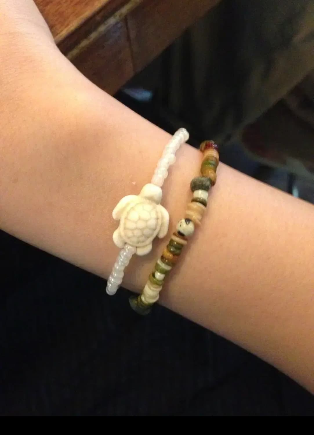 빈티지 비즈 거북이 팔찌 / turtle bracelet 상품이미지1
