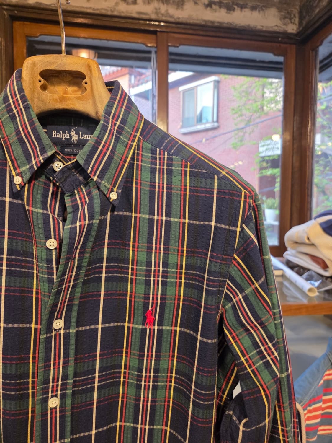 폴로랄프로렌 시어써커 버튼다운셔츠  상품이미지5