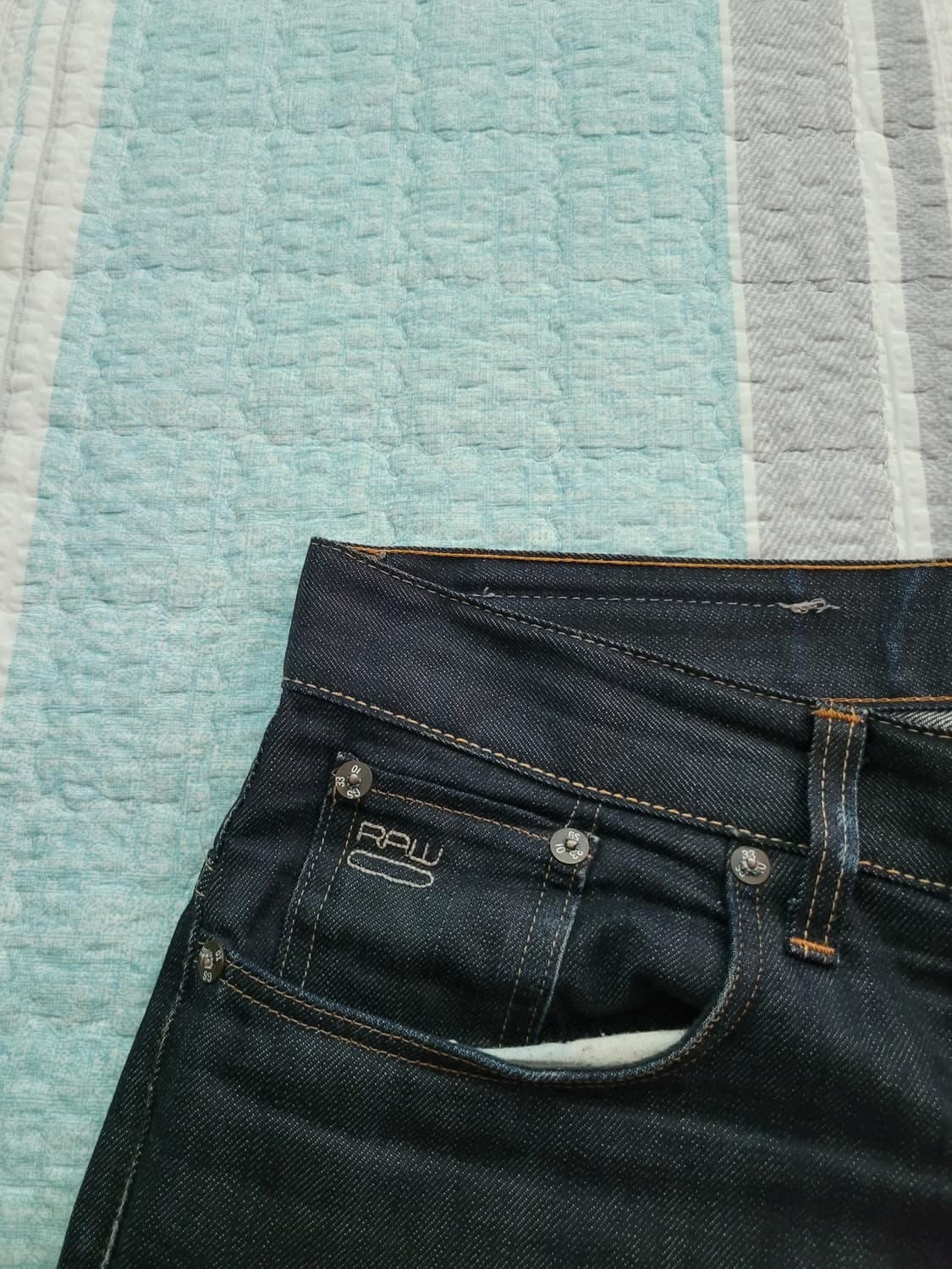 지스타로우 Gstarraw. 3301 스트레이트 반코팅진. 30사이즈 상품이미지3