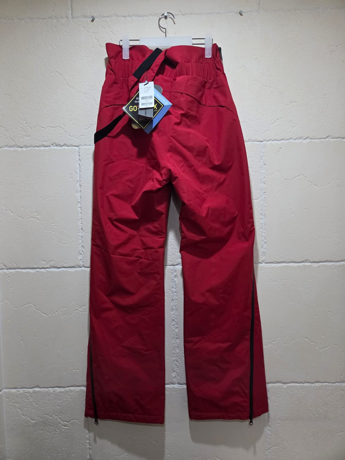 강혁 코오롱 고어텍스 스키 팬츠 레드 상품이미지2