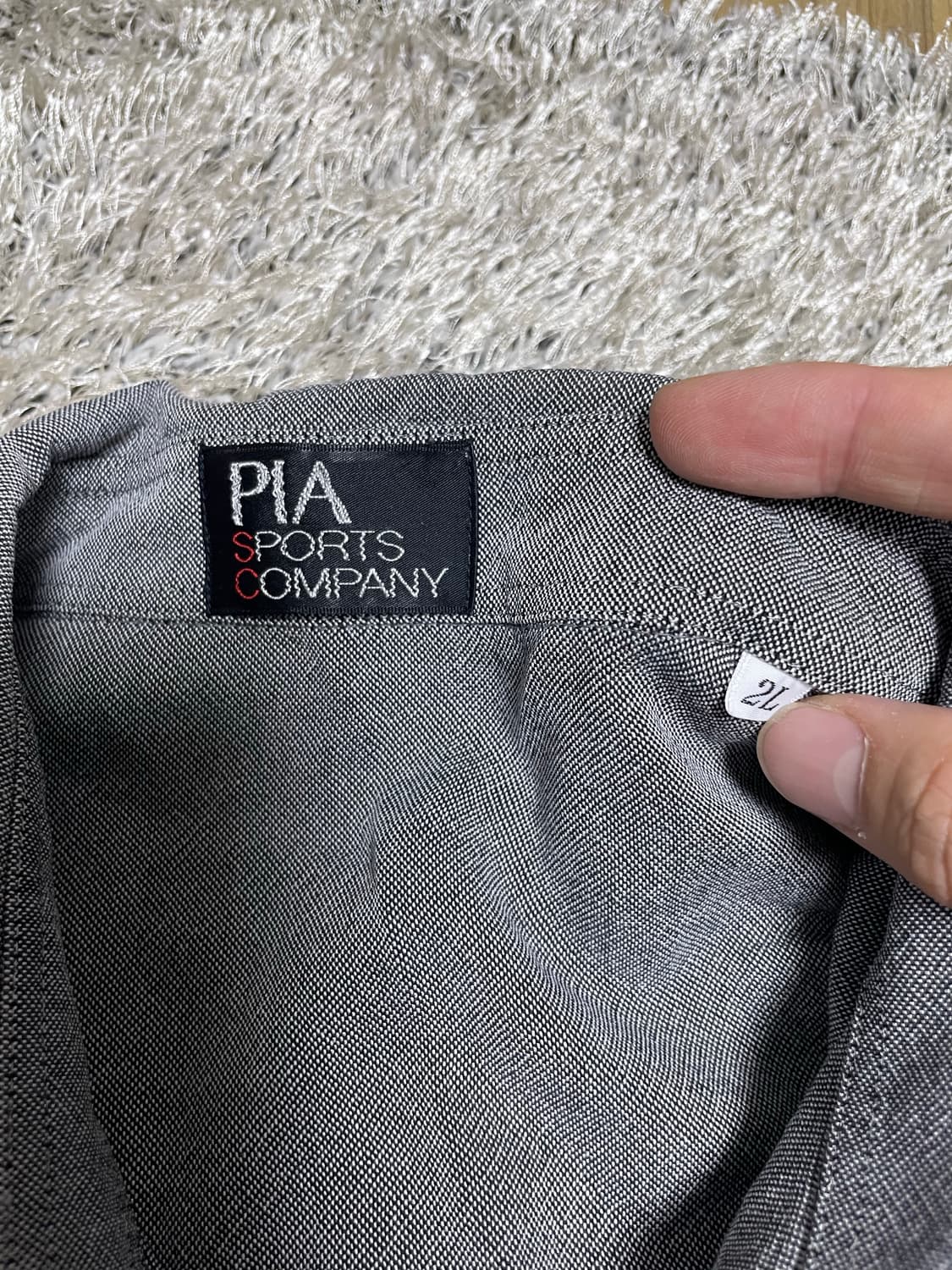 일제 PIA SPORTS 그레이 긴팔셔츠 사이즈 110 상품이미지3