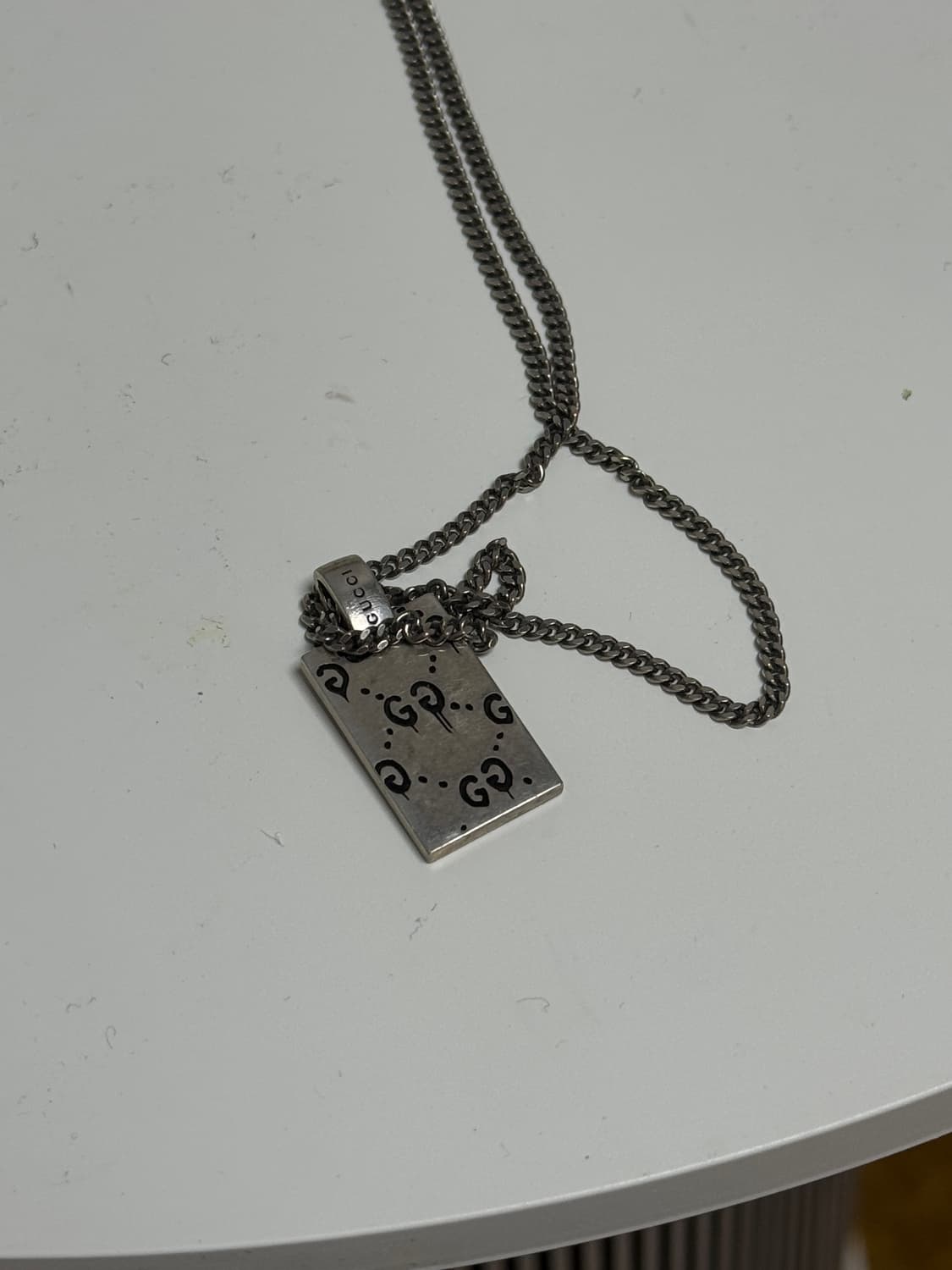 구찌 고스트 체인 목걸이  상품이미지1