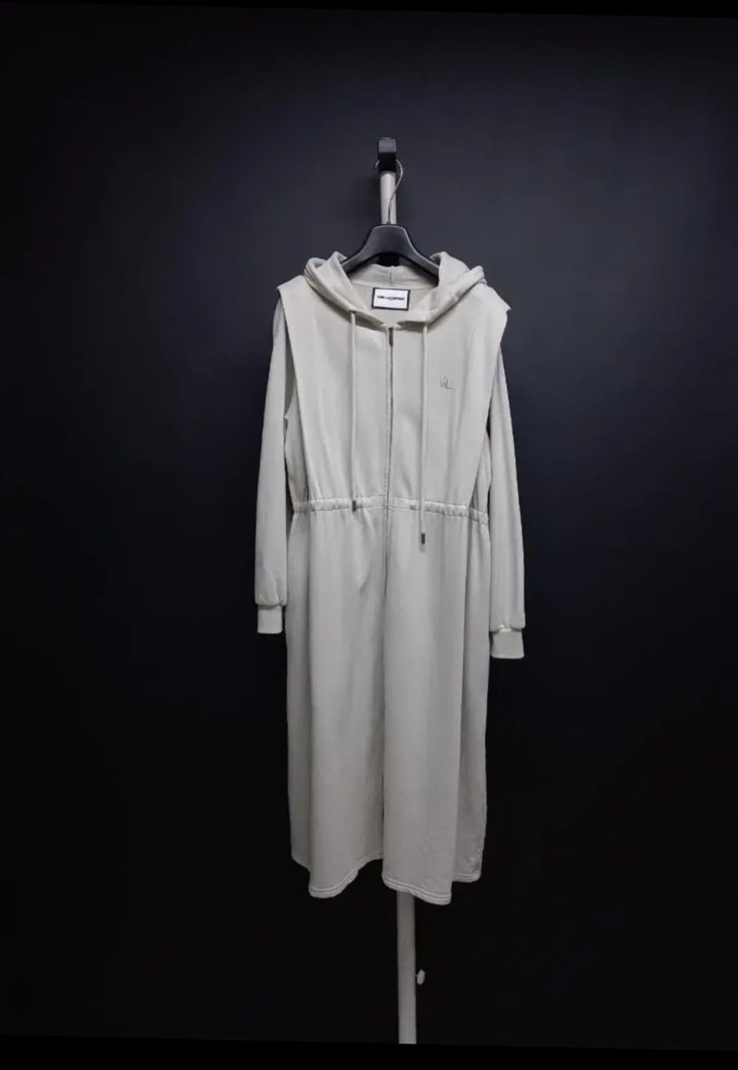 새 칼라거펠트 후드집업 맥시 플레어원피스 겸 아우터 66 상품이미지1