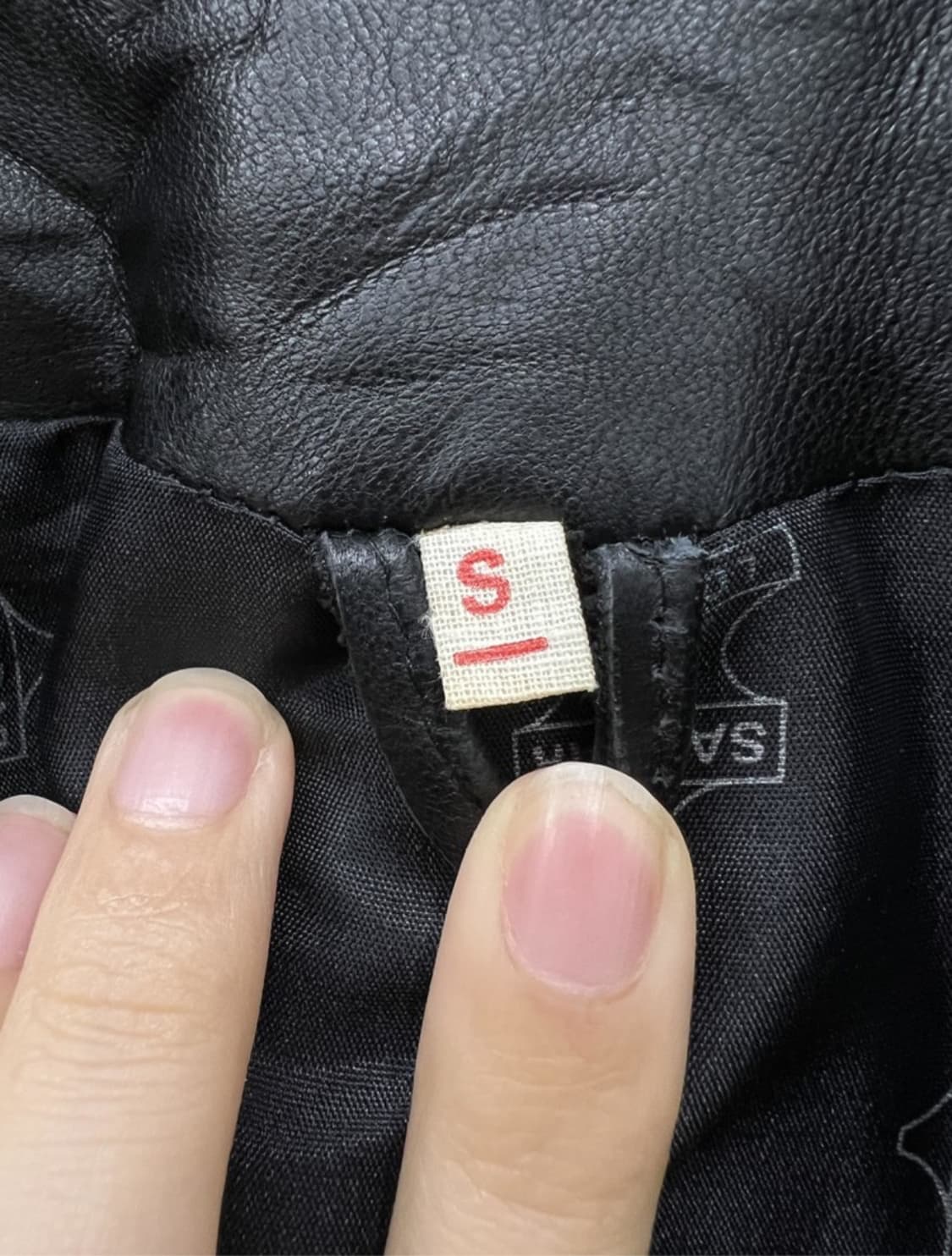 SADAR LONDON 레더 자켓(미착용) 상품이미지3