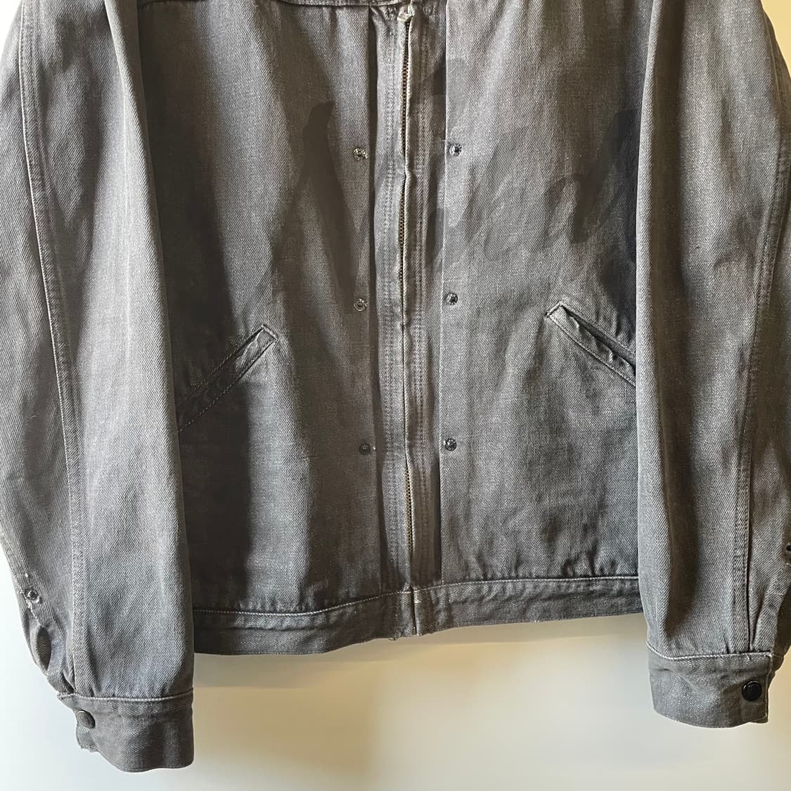 02s 네이버후드 흑청 데님자켓 상품이미지4