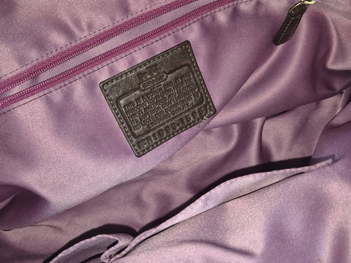 COACH 2000s Brown monogram mini Buckle 상품이미지5