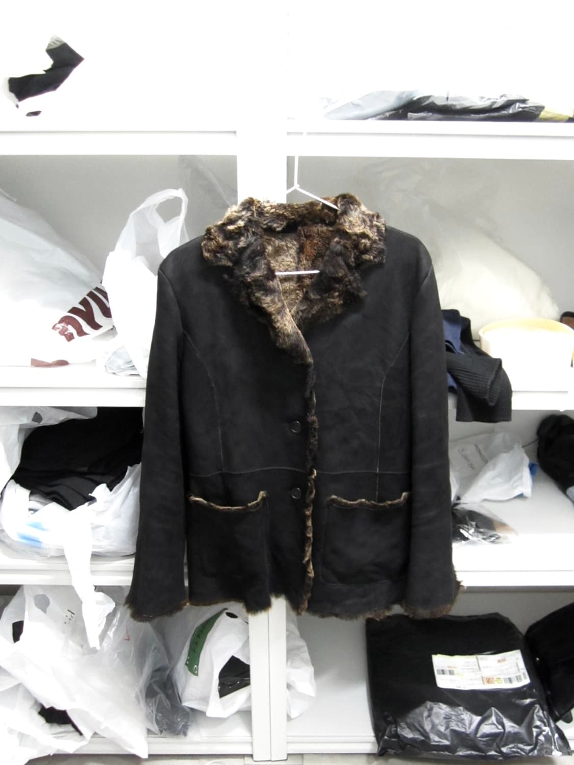 리얼 양모 퍼 자켓 상품이미지2