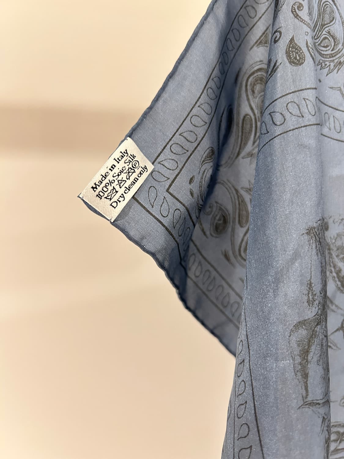 Dior 100% Soie Silk Bandana Scarf 상품이미지2