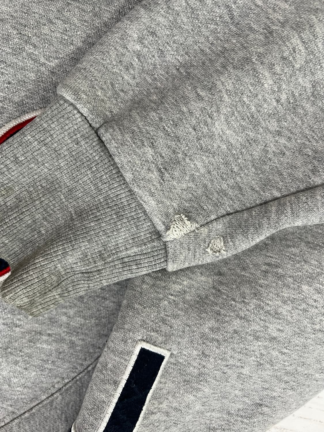 인디언스 야구팀 그레이 후드집업 상품이미지3