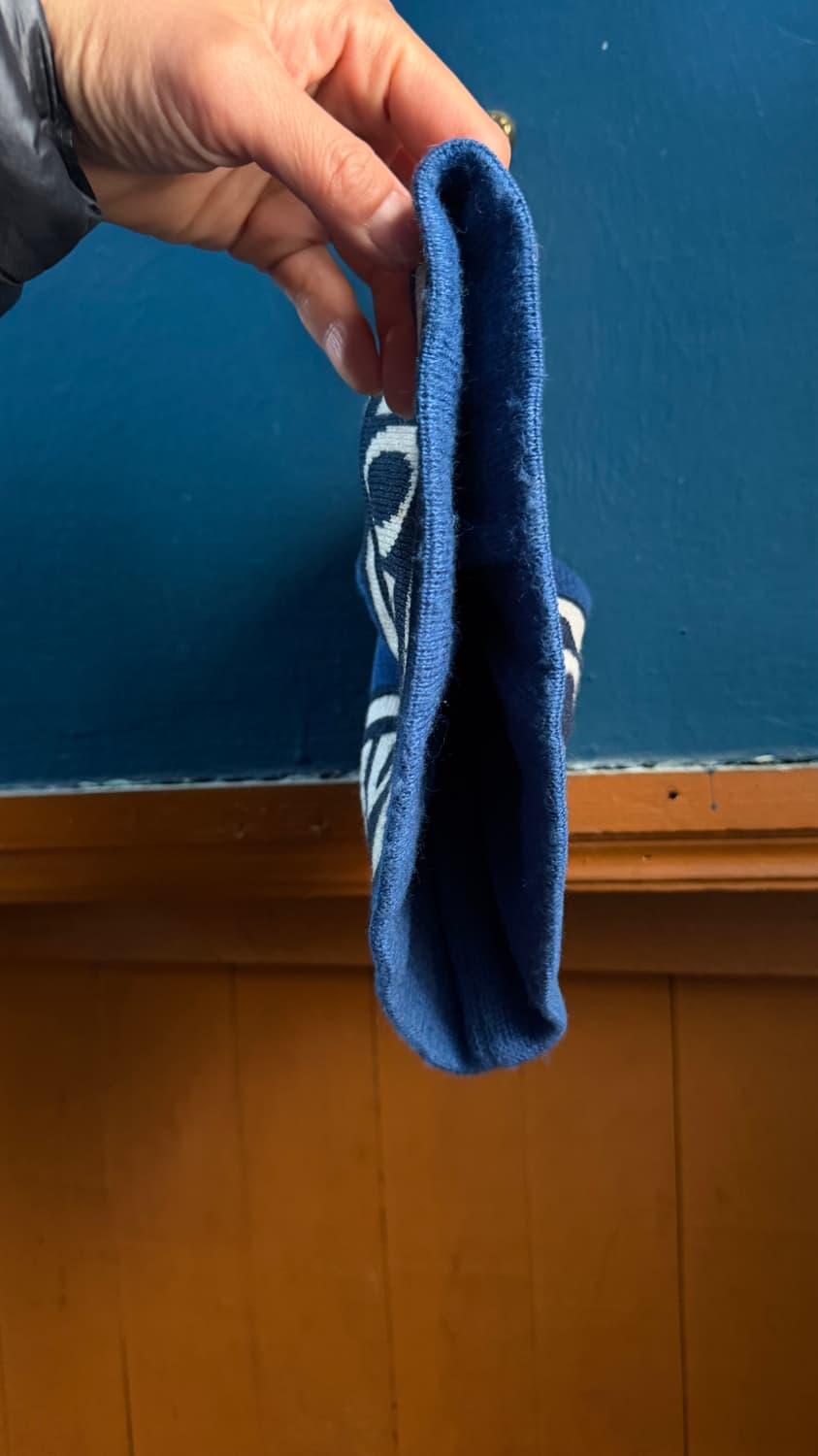 노스페이스 로고 스펠링 니트 비니 상품이미지3