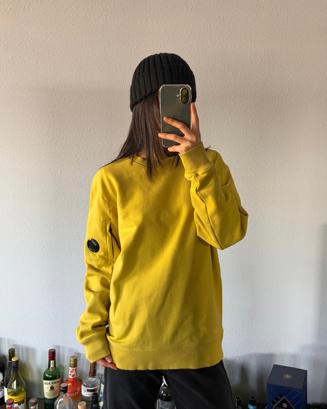 [L]씨피컴퍼니 C.P.Company 렌즈 포켓 맨투맨 상품이미지2