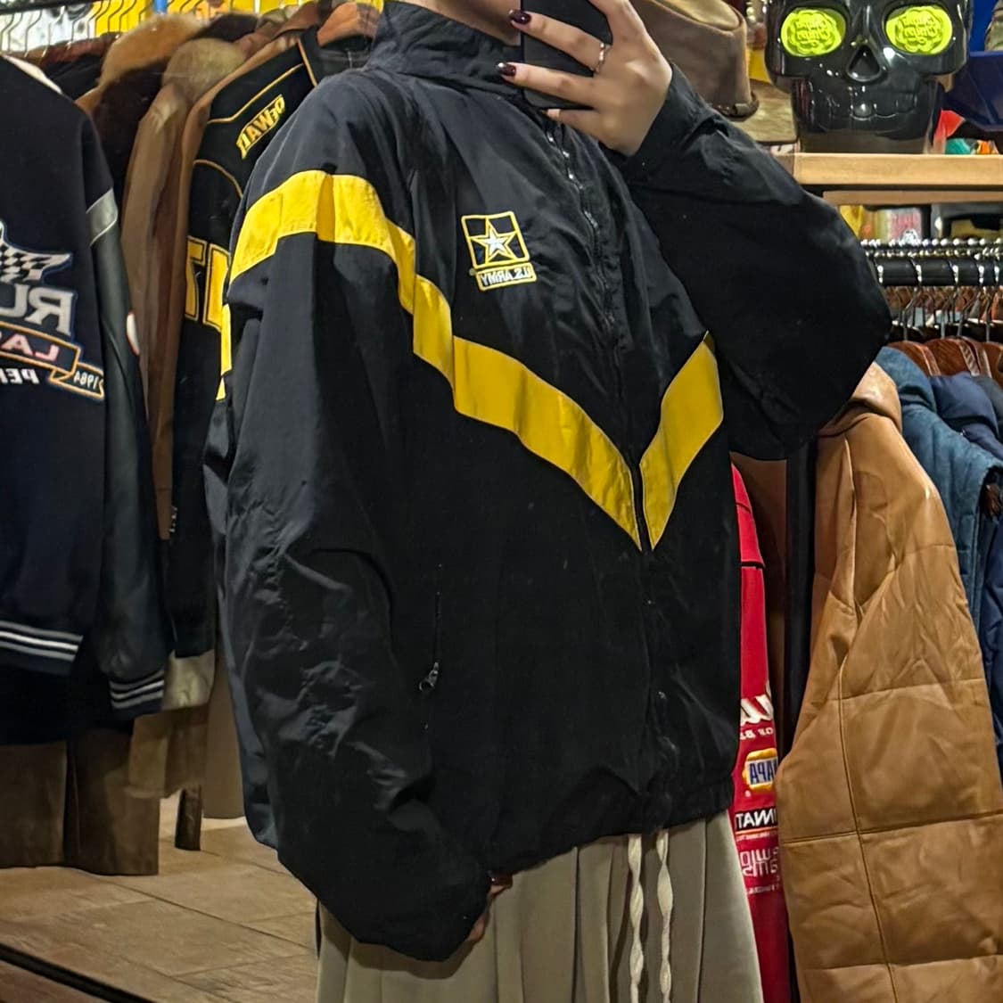 [HI] ARMY 아미 바람막이 블랙 상품이미지4