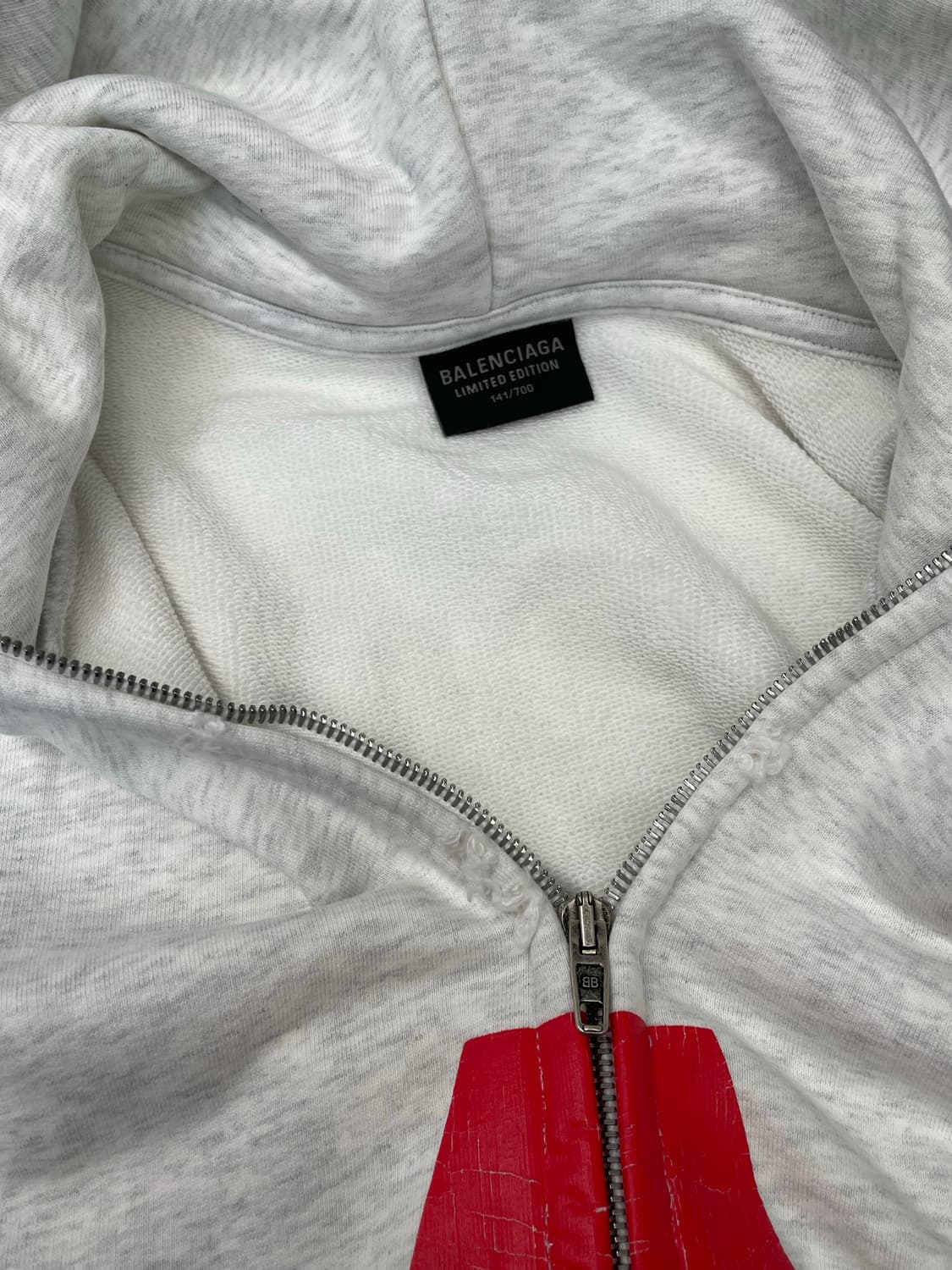 발렌시아가 뮤직 아카이브 후디집업 상품이미지4