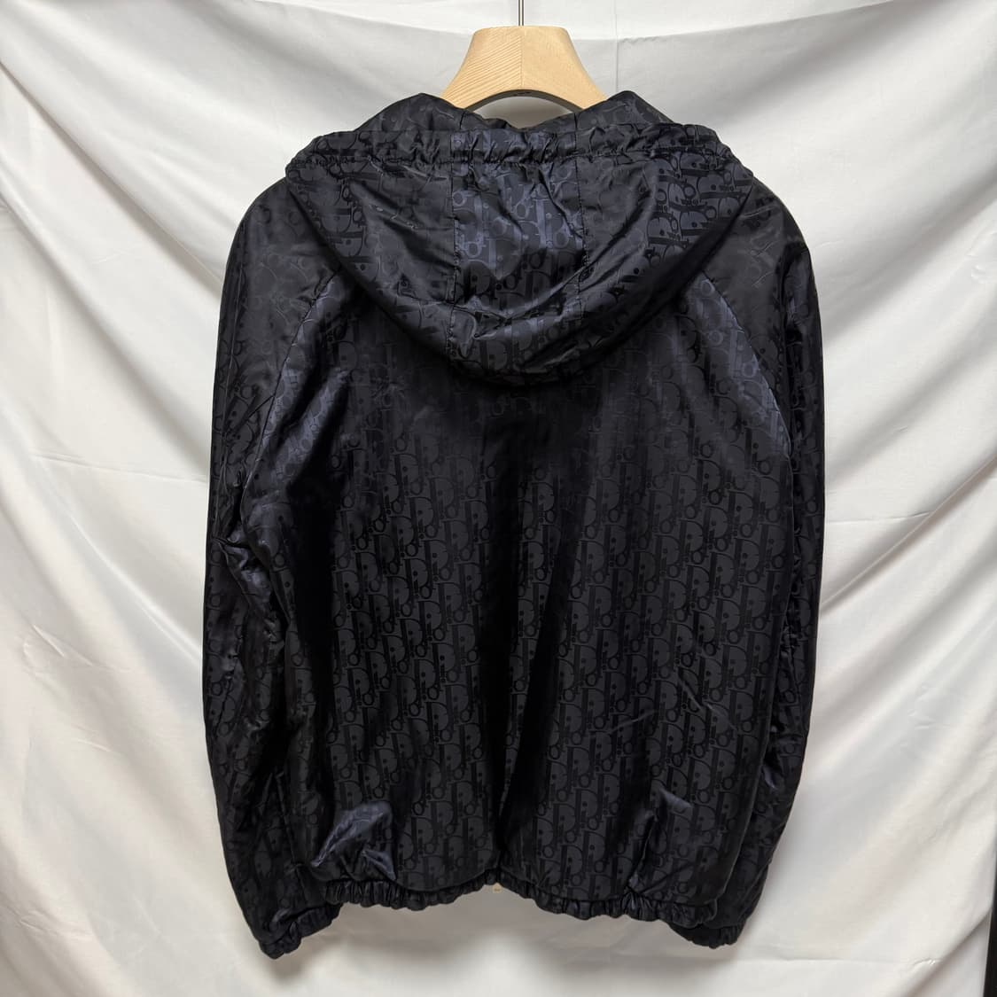 [S+급/48] 디올 오블리크 리버서블 블루종 후드 자켓 상품이미지4