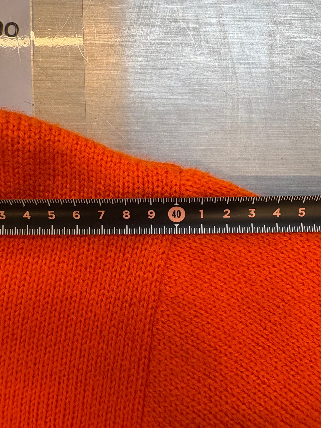 꾸레쥬 아가일 터틀넥 니트 상품이미지6