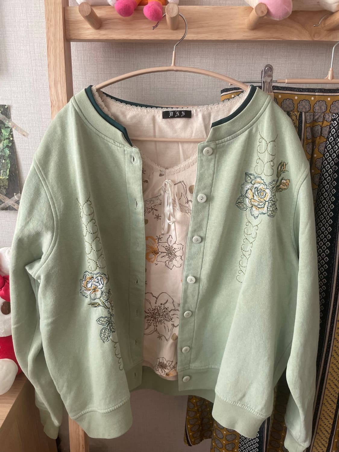 빈티지 민트 모리걸 set 💚🍀💛 상품이미지2