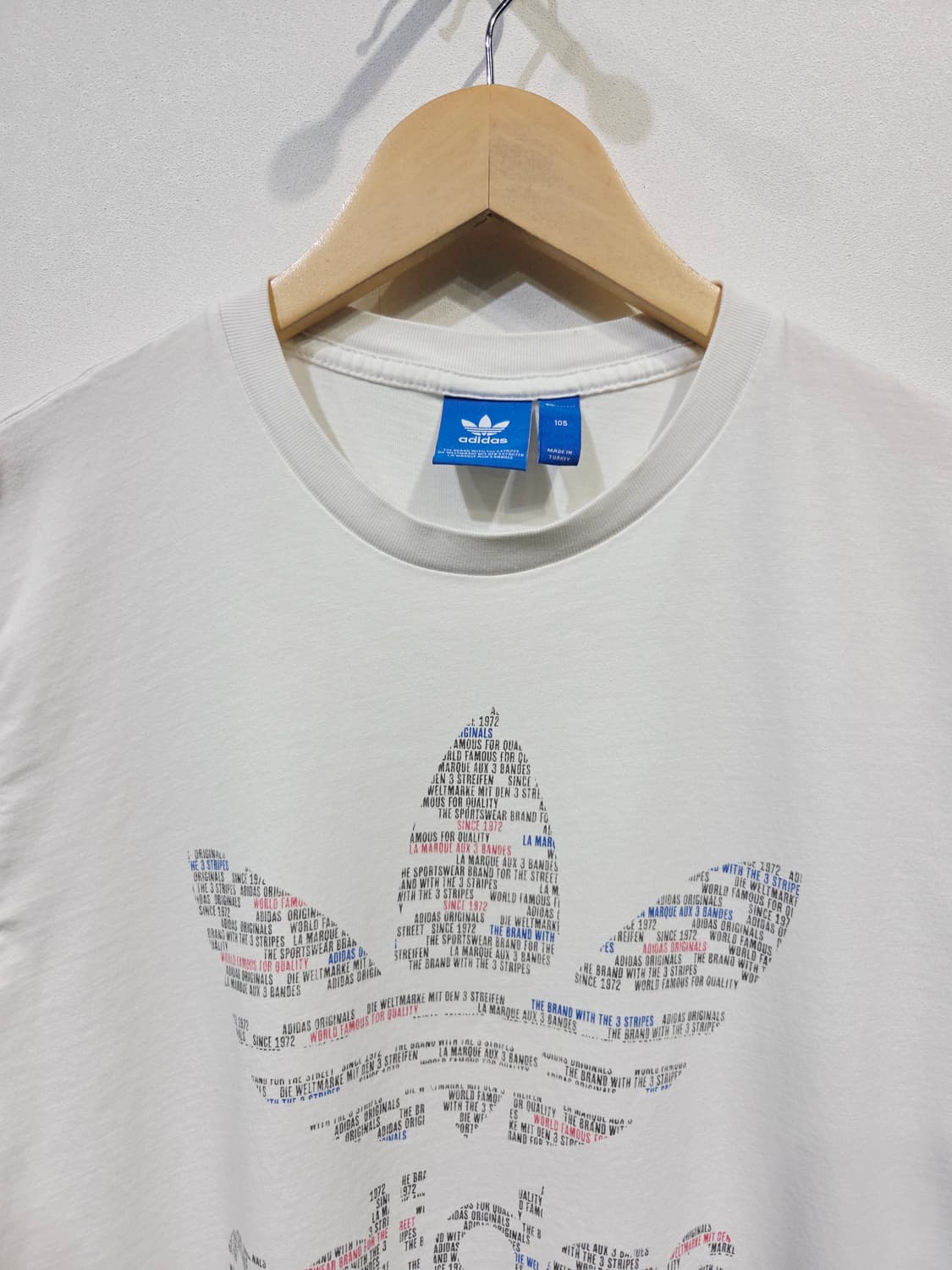 아디다스 오리지널 WHTNOISE FILL 반팔티 상품이미지3